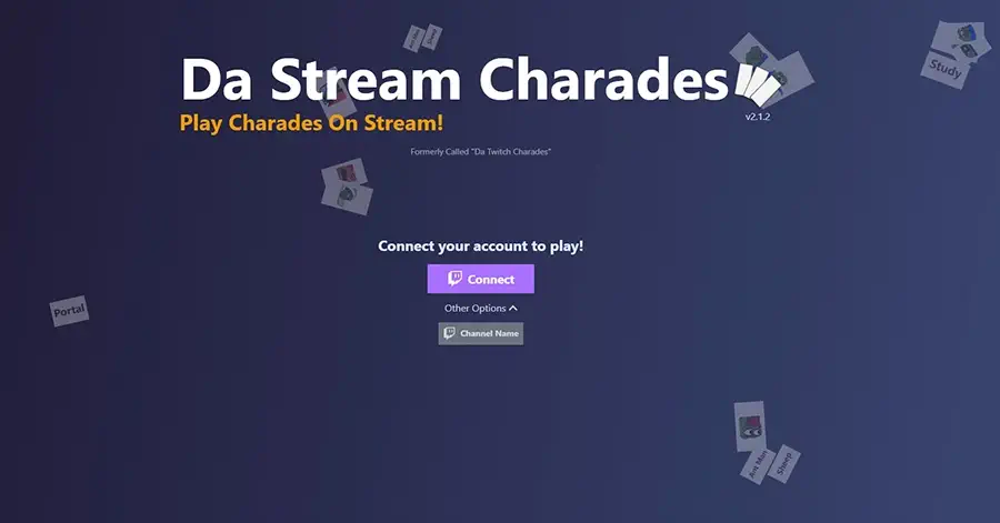 Da Twitch Charades game