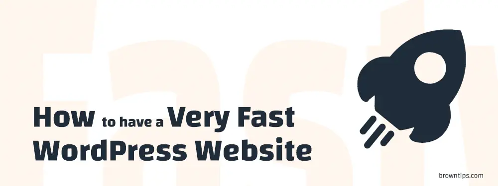 How to have a Very Fast WordPress Website 100 green score