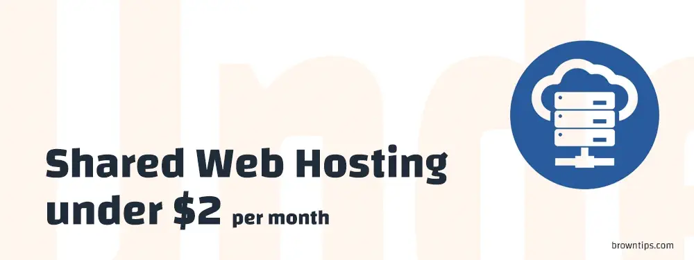 Where to get Shared Web Hosting for $1 only