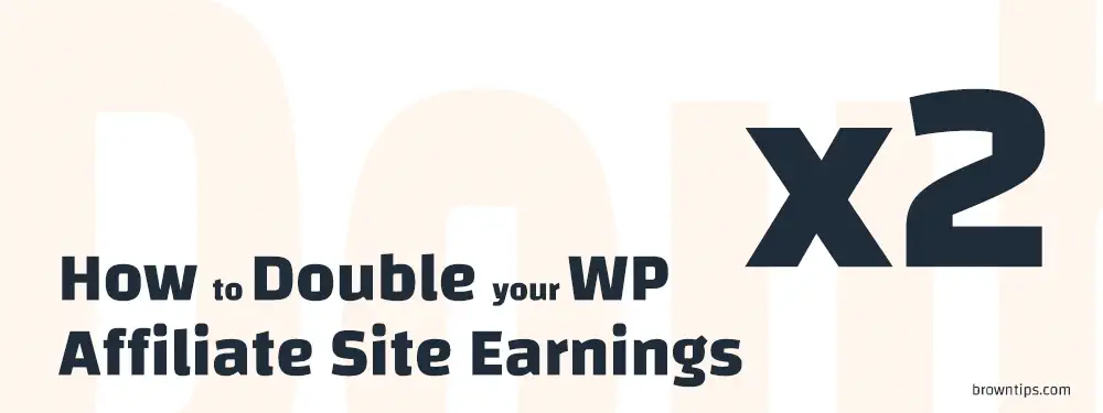How to increase my affiliate website earnings